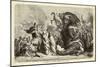 Pyrrhus King of Epirus Invading Italy Defeats the Romans at Asculum-H. Leutemann-Mounted Art Print