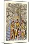 Pyrrhus Receiving the Honor of Knighthood-H. Shaw-Mounted Art Print