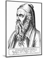 Pythagoras (C560-480 B), Greek Philosopher and Scientist-null-Mounted Giclee Print