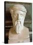 Pythagoras Greek Philosopher and Mathematician, Roman Copy of Greek Original-null-Stretched Canvas