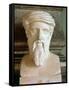 Pythagoras Greek Philosopher and Mathematician, Roman Copy of Greek Original-null-Framed Stretched Canvas