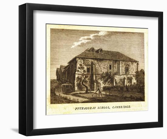 Pythagoras School Cambridge-null-Framed Art Print