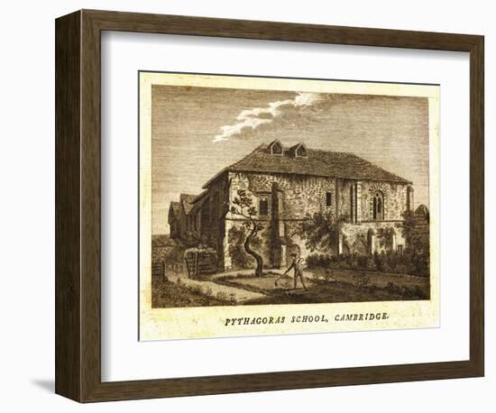 Pythagoras School Cambridge-null-Framed Art Print