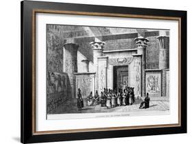 Pythagoras with the Egyptian Priests-null-Framed Giclee Print