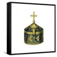 Pyx, 12th Century-Henry Shaw-Framed Stretched Canvas