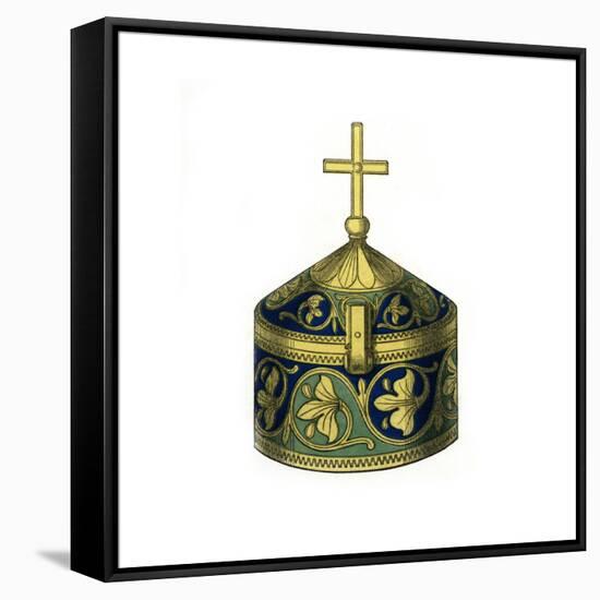 Pyx, 12th Century-Henry Shaw-Framed Stretched Canvas