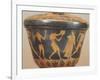 Pyxis Showing Figures of Athletes, from Cerveteri, Italy,5th Century BC, Ancient Greece-null-Framed Giclee Print