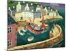 PZ.54. in Mousehole Harbour, Cornwall-William Cooper-Mounted Giclee Print