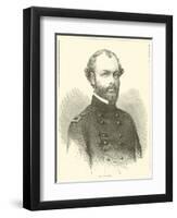 Q a Gillmore, July 1863-null-Framed Giclee Print