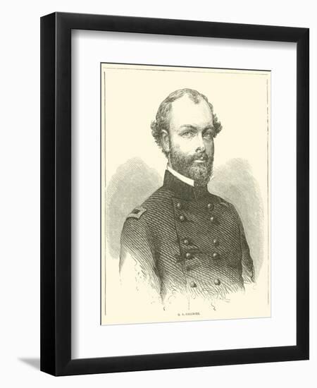 Q a Gillmore, July 1863-null-Framed Giclee Print