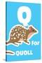 Q For The Quoll, An Animal Alphabet For The Kids-Elizabeta Lexa-Stretched Canvas
