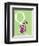 Q is for Queen (green)-Theodor (Dr. Seuss) Geisel-Framed Art Print