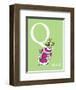 Q is for Queen (green)-Theodor (Dr. Seuss) Geisel-Framed Art Print