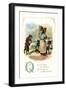 Q is for Quiet-null-Framed Art Print