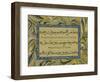 Qaida, an Arabic Book of ABC-null-Framed Giclee Print