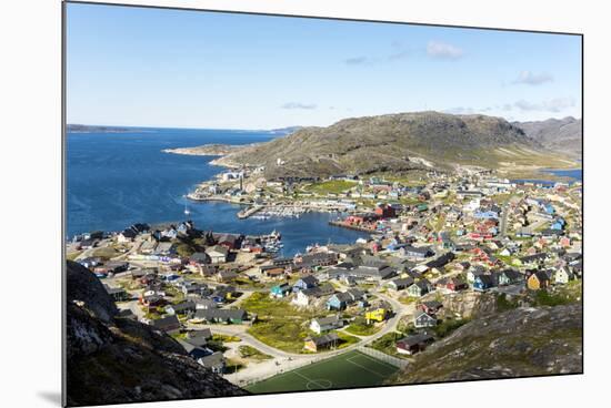 Qaqortoq, southern Greenland, Polar Regions-Tony Waltham-Mounted Photographic Print