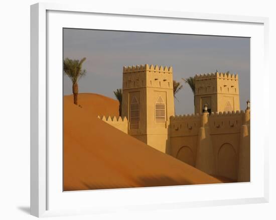 Qasr Al Sarab Desert Resort By Anantara, Abu Dhabi, United Arab Emirates, Middle East-null-Framed Photographic Print