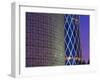 Qatar, Doha, Burj Qatar Left, Tornado Tower Right-Alan Copson-Framed Photographic Print