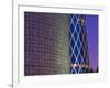 Qatar, Doha, Burj Qatar Left, Tornado Tower Right-Alan Copson-Framed Photographic Print