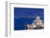 Qatar, Doha, Cityscape at Dusk-Walter Bibikow-Framed Photographic Print