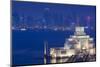 Qatar, Doha, Cityscape at Dusk-Walter Bibikow-Mounted Photographic Print