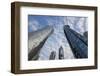 Qatar, Doha, Doha Bay, West Bay Skyscrapers, Dusk-Walter Bibikow-Framed Photographic Print