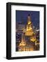 Qatar, Doha, Fanar, Qatar Islamic Cultural Center, Elevated View, Dusk-Walter Bibikow-Framed Photographic Print