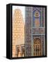 Qatar, Doha, Katara Cultural Village, Katari Mosque and Pigeon Tower-Jane Sweeney-Framed Stretched Canvas