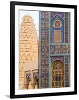 Qatar, Doha, Katara Cultural Village, Katari Mosque and Pigeon Tower-Jane Sweeney-Framed Photographic Print