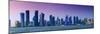 Qatar, Doha, Modern Skyline-Alan Copson-Mounted Photographic Print