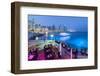 Qatar, Doha, New Skyline of the West Bay Central Financial District of Doha-Gavin Hellier-Framed Photographic Print