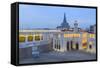 Qatar, Doha, the Spiral Mosque of the Kassem Darwish Fakhroo Islamic Centre in Doha-Gavin Hellier-Framed Stretched Canvas