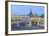 Qatar, Doha, the Spiral Mosque of the Kassem Darwish Fakhroo Islamic Centre in Doha-Gavin Hellier-Framed Photographic Print