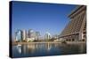 Qatar, Doha, West Bay City Skyline-Walter Bibikow-Stretched Canvas