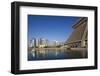 Qatar, Doha, West Bay City Skyline-Walter Bibikow-Framed Photographic Print