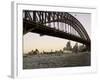 Qe2 Arriving in Sydney Harbour, New South Wales, Australia-Mark Mawson-Framed Photographic Print