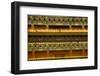 Qianmen Gate Details Tiananmen Square, Beijing, China Night Shot-William Perry-Framed Photographic Print