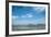 Qiantang River, Hills and High Rises of Hangzhou, Zhejiang, China-Andreas Brandl-Framed Photographic Print