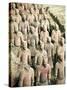 Qin Shi Huang Di Mausoleum with Terracotta Warriors, Xi'An, China-Miva Stock-Stretched Canvas