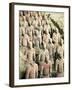 Qin Shi Huang Di Mausoleum with Terracotta Warriors, Xi'An, China-Miva Stock-Framed Premium Photographic Print