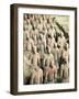 Qin Shi Huang Di Mausoleum with Terracotta Warriors, Xi'An, China-Miva Stock-Framed Photographic Print