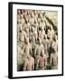 Qin Shi Huang Di Mausoleum with Terracotta Warriors, Xi'An, China-Miva Stock-Framed Photographic Print