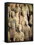 Qin Shi Huang Di Mausoleum with Terracotta Warriors, Xi'An, China-Miva Stock-Framed Stretched Canvas