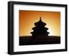 Qinan Hall,Temple of Heaven, Beijing, China-James Montgomery Flagg-Framed Photographic Print