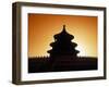 Qinan Hall,Temple of Heaven, Beijing, China-James Montgomery Flagg-Framed Photographic Print