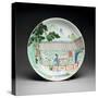 Qing Dynasty Porcelain Plate-null-Stretched Canvas