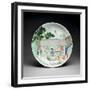 Qing Dynasty Porcelain Plate-null-Framed Photographic Print