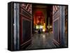 Qingyang Gong Monastery Temple Complex, Chengdu, Sichuan, China, Asia-Charles Bowman-Framed Stretched Canvas