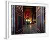Qingyang Gong Monastery Temple Complex, Chengdu, Sichuan, China, Asia-Charles Bowman-Framed Photographic Print