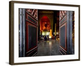 Qingyang Gong Monastery Temple Complex, Chengdu, Sichuan, China, Asia-Charles Bowman-Framed Photographic Print